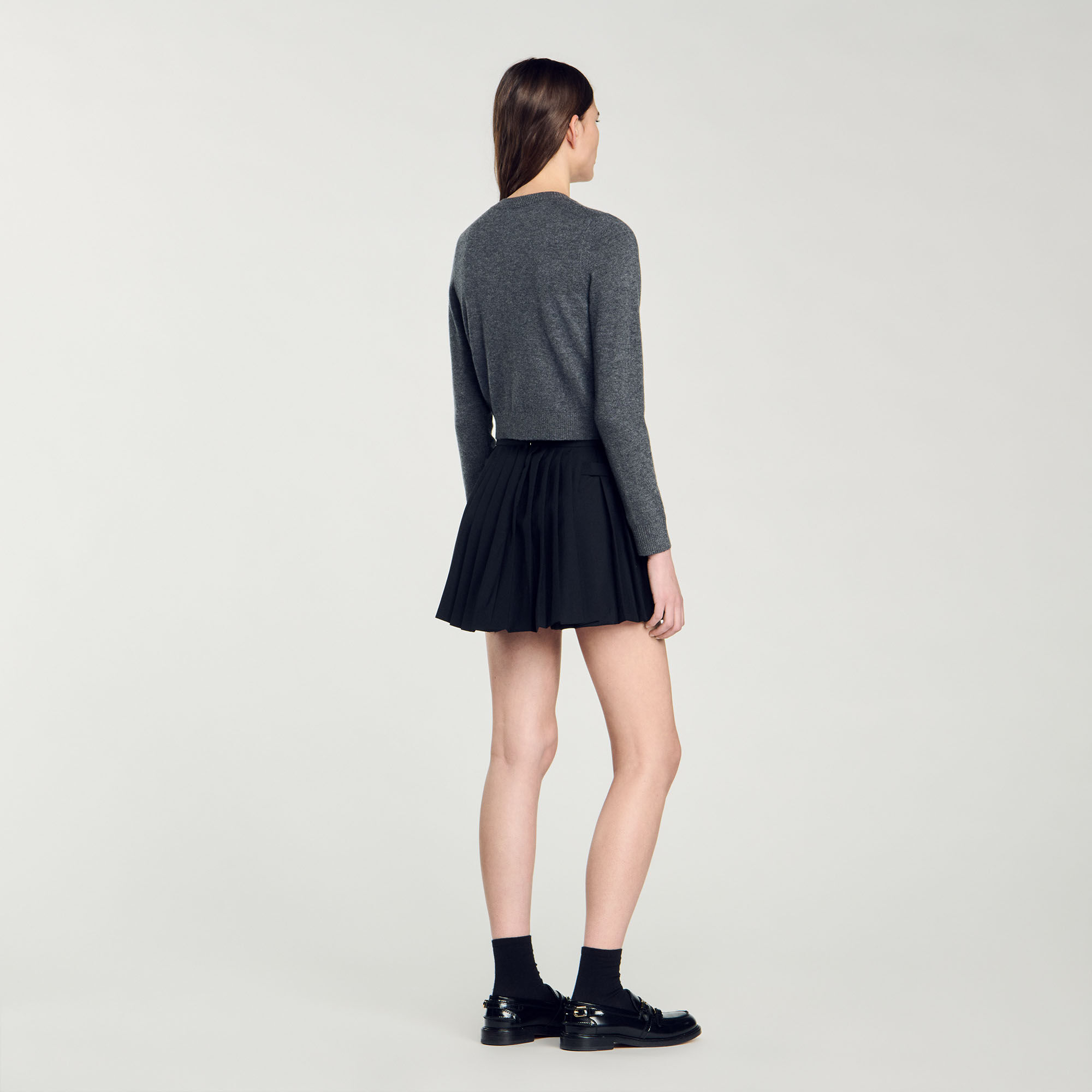 Wool and cashmere cardigan
