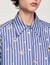 Beaded striped shirt