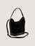 Tangoso suede and leather bucket bag