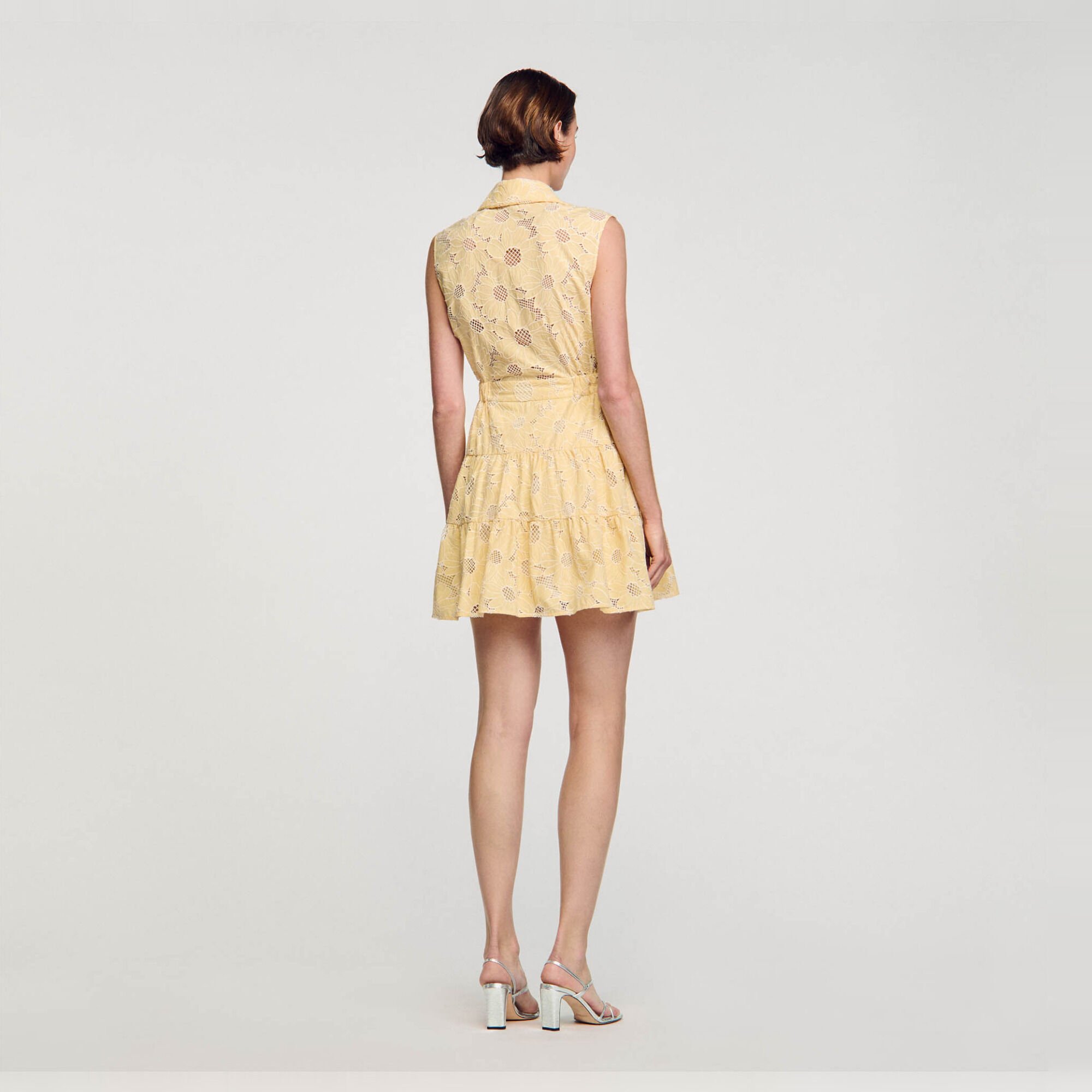 Short embroidered dress