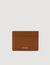 Grained leather cardholder