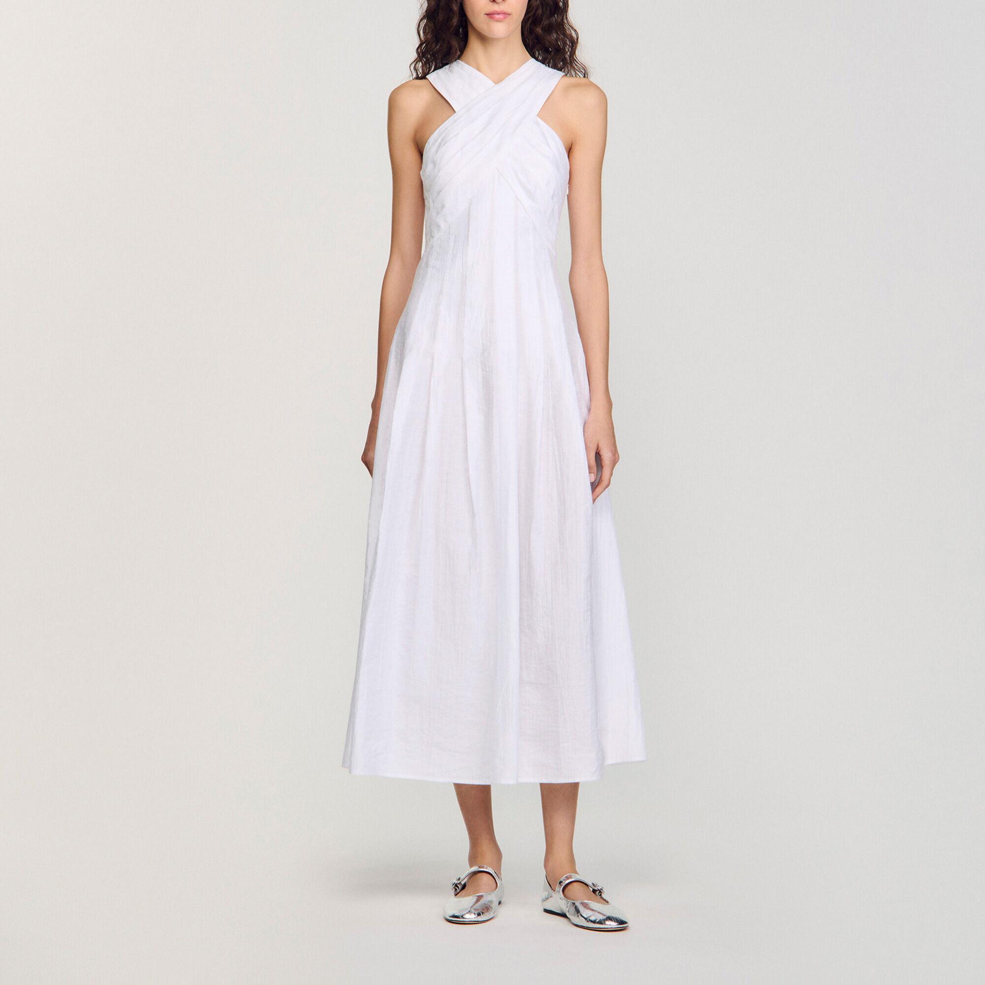 Wrap maxi dress