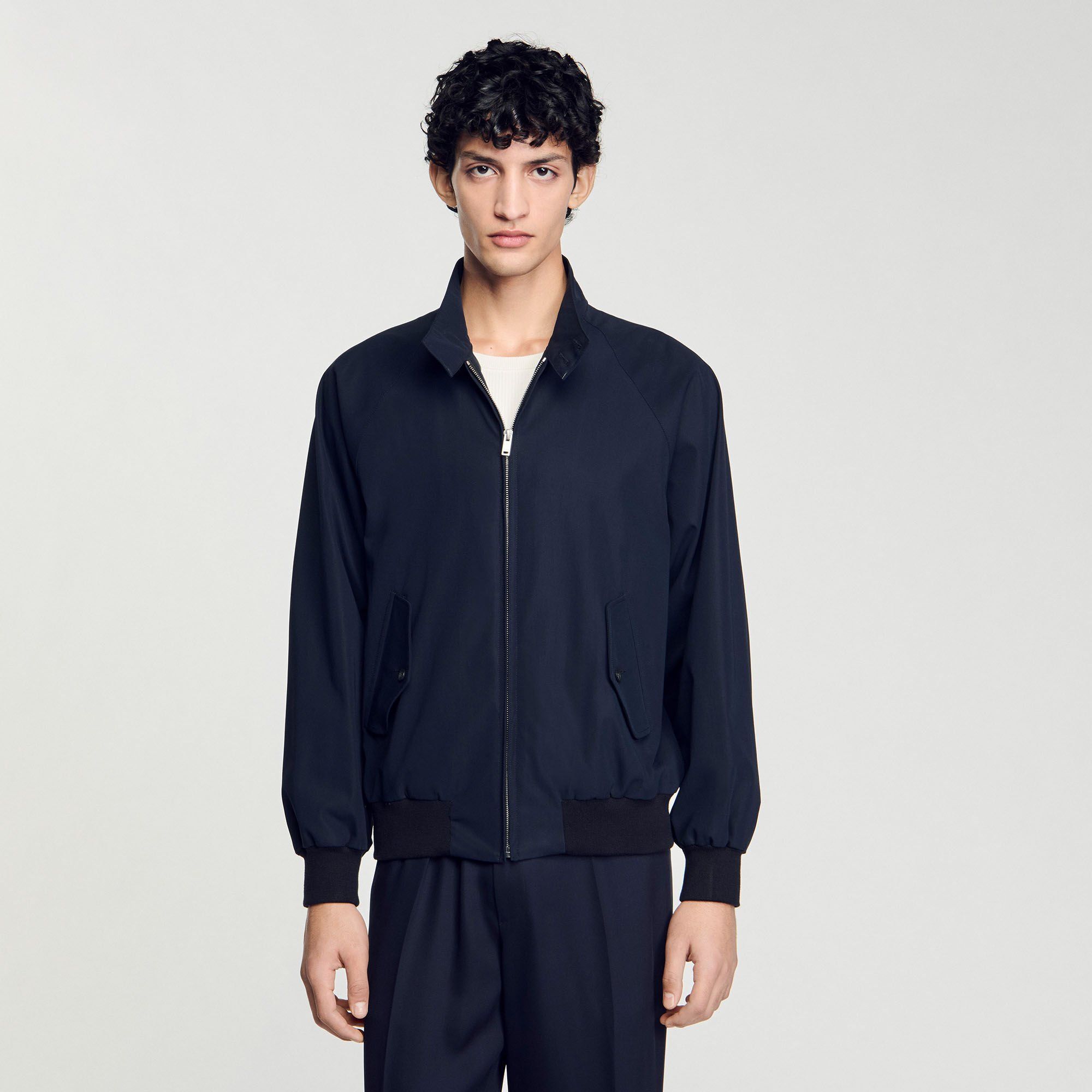 High-neck jacket