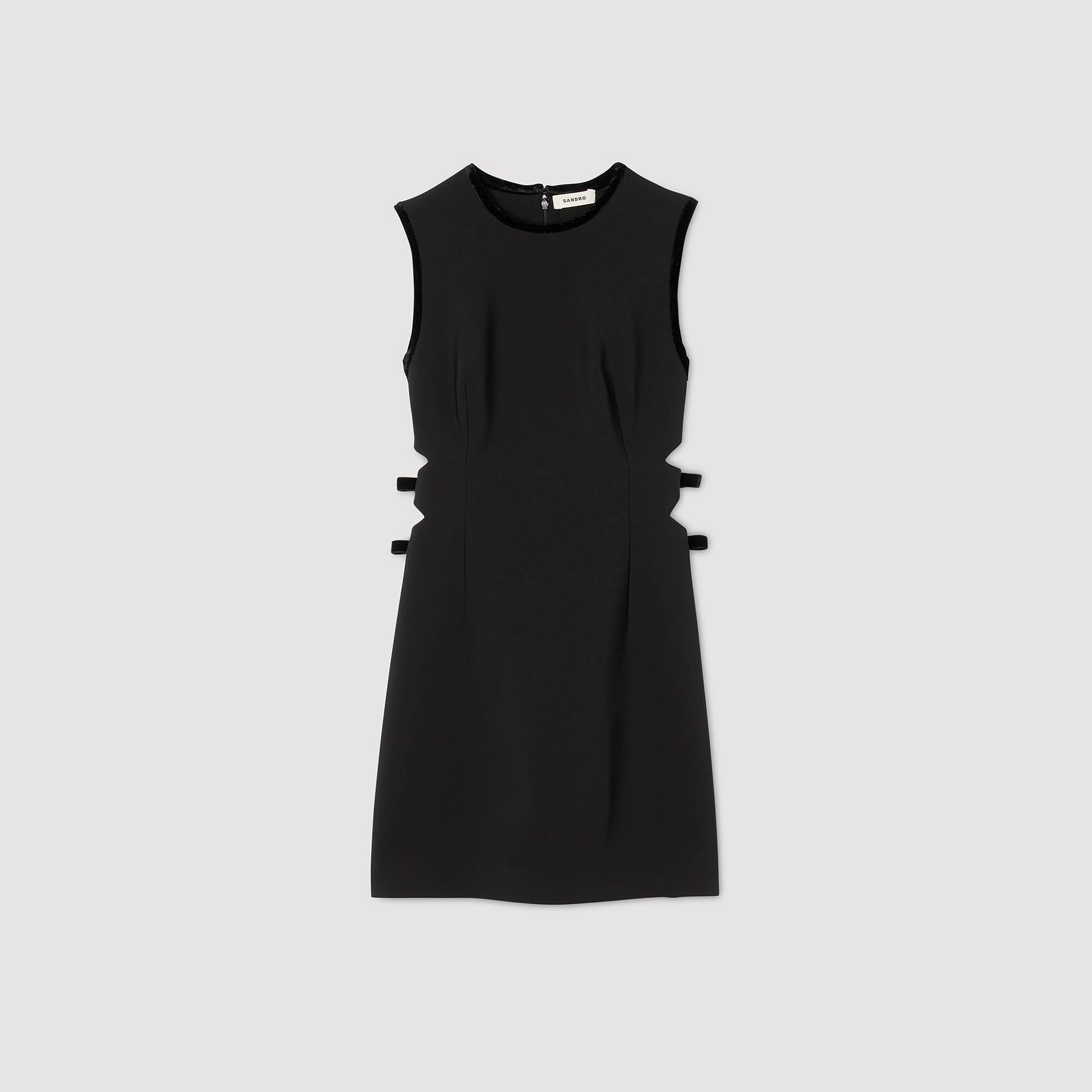 Mini dress with cutouts Mini dress with cutouts