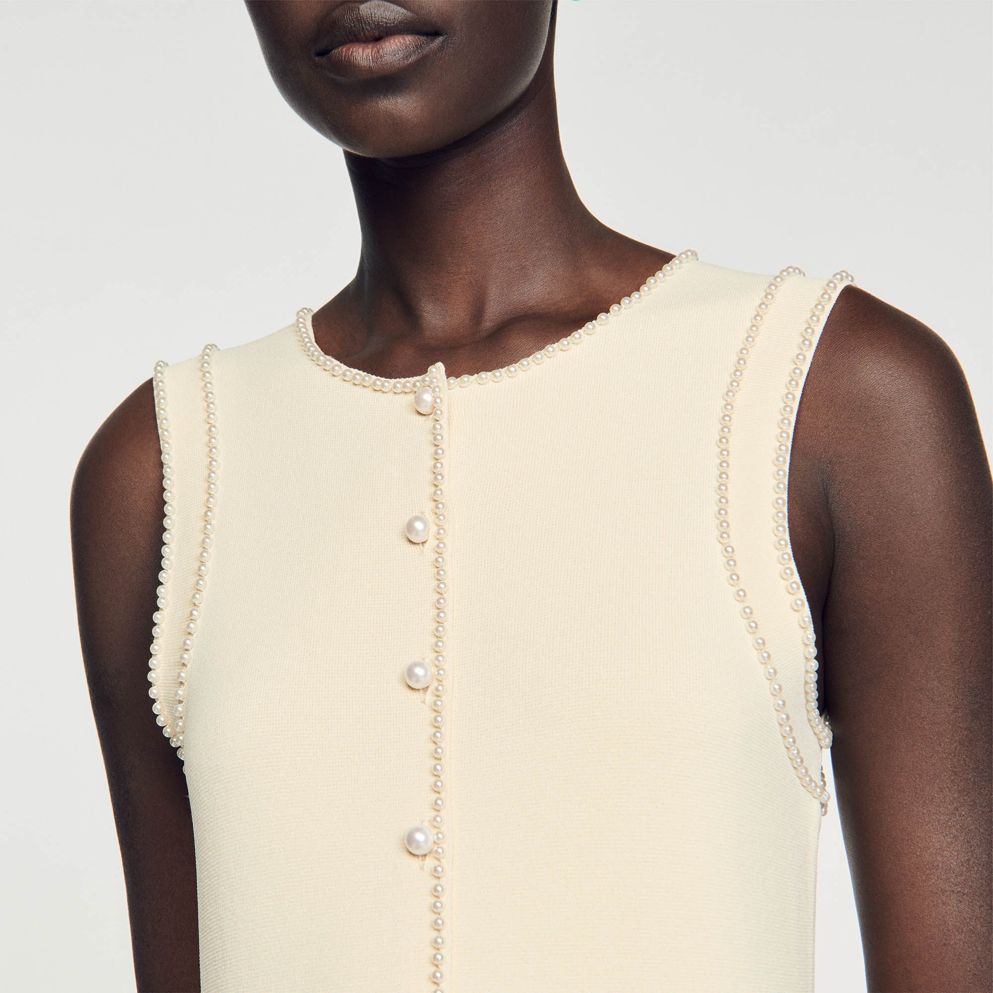 Knit midi dress