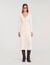 Fancy knit midi dress