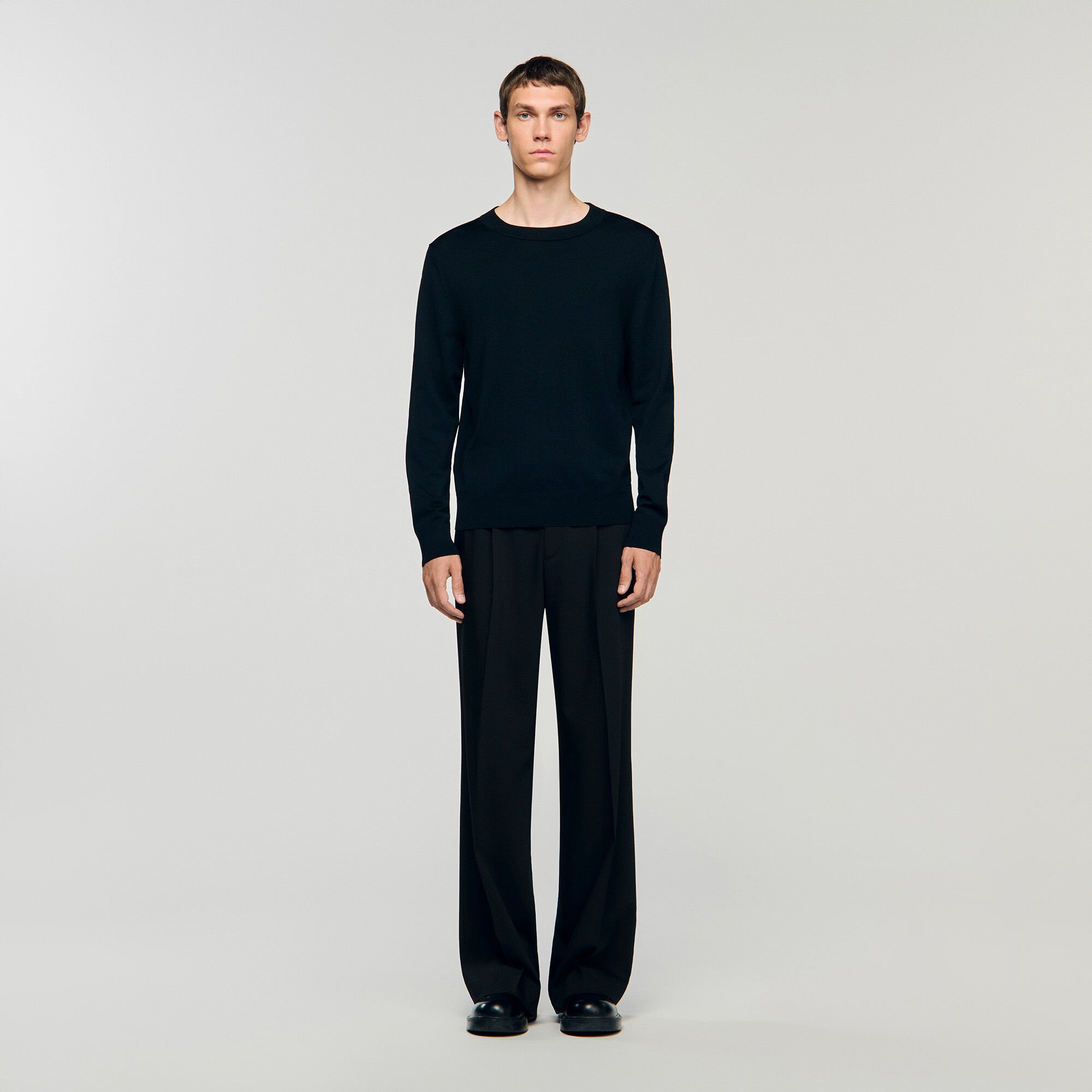 Fine knit sweater