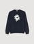 Jacquard flower jumper