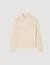 Chunky knit polo neck sweater