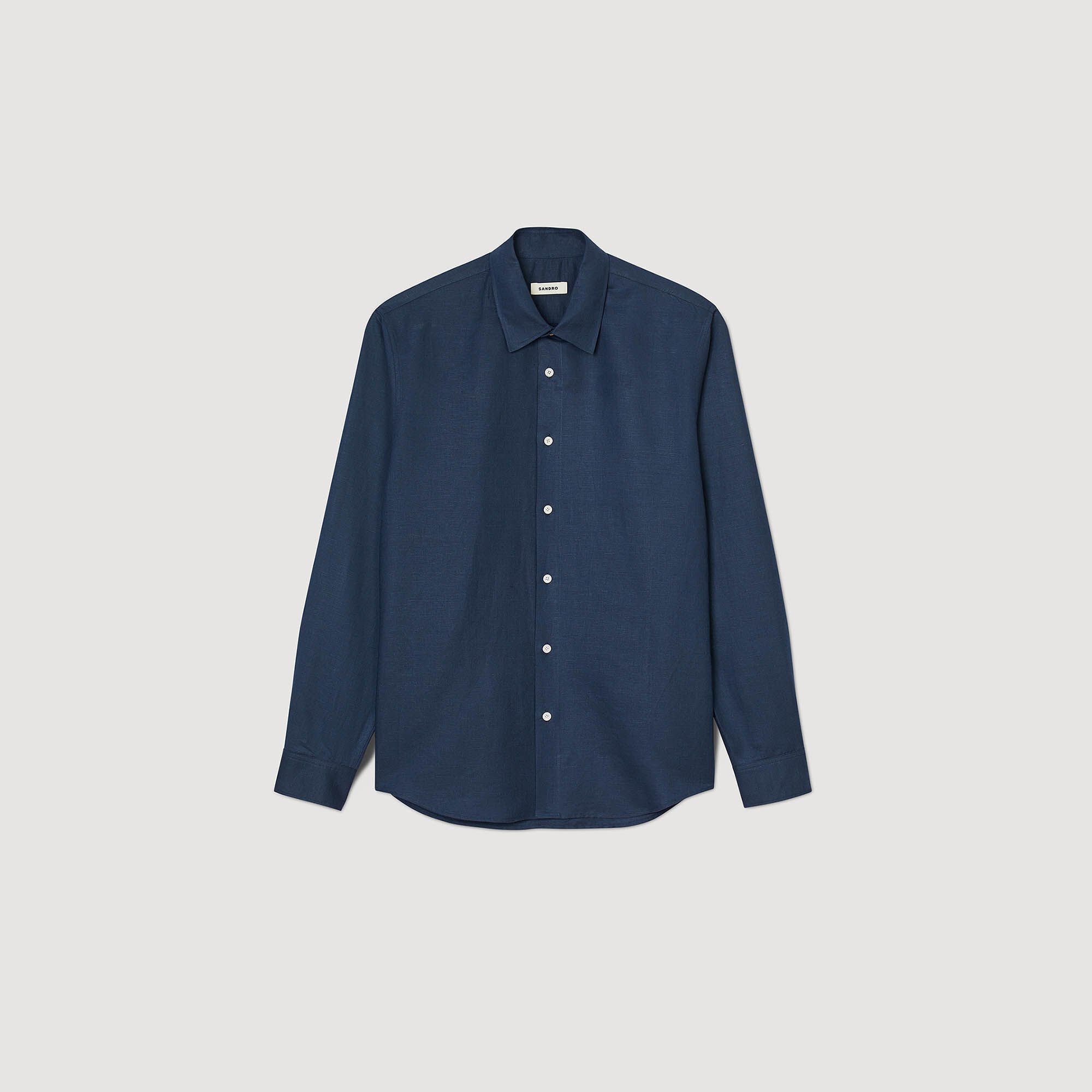 Cotton and linen shirt 