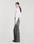 Cropped poplin shirt