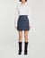 Short tweed skirt