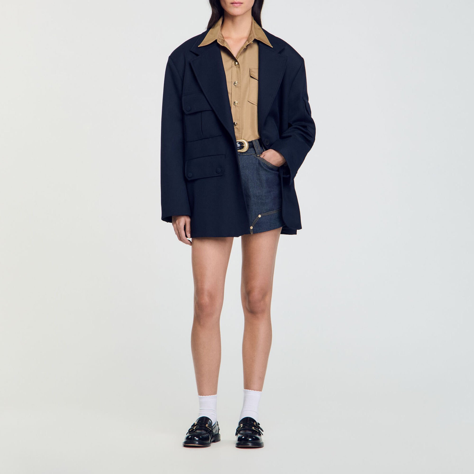 Oversized suit jacket