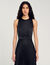 Pleated maxi dress
