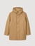 Hooded wool parka