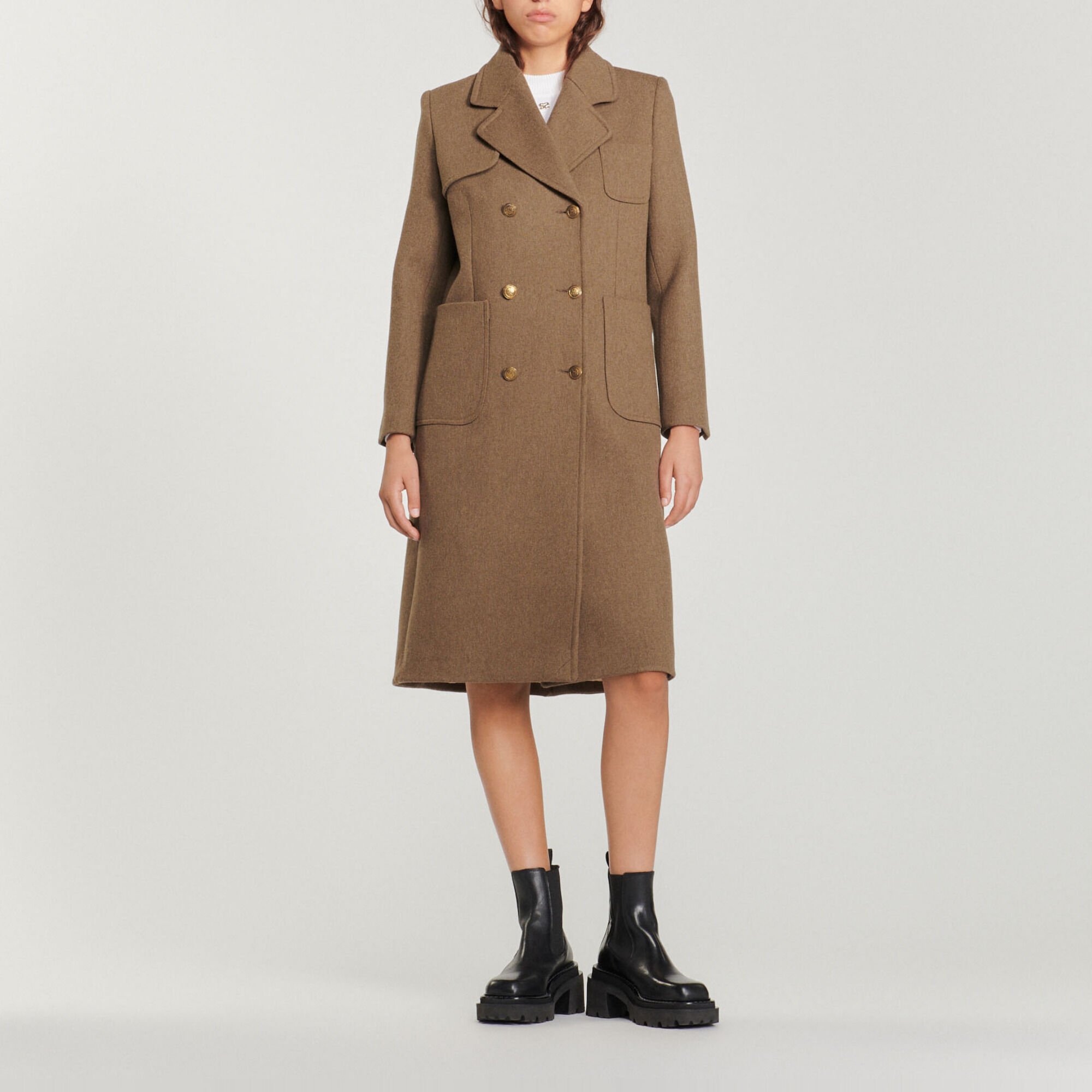 Wool cloth coat