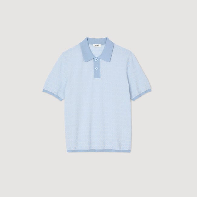 Square Cross polo shirt