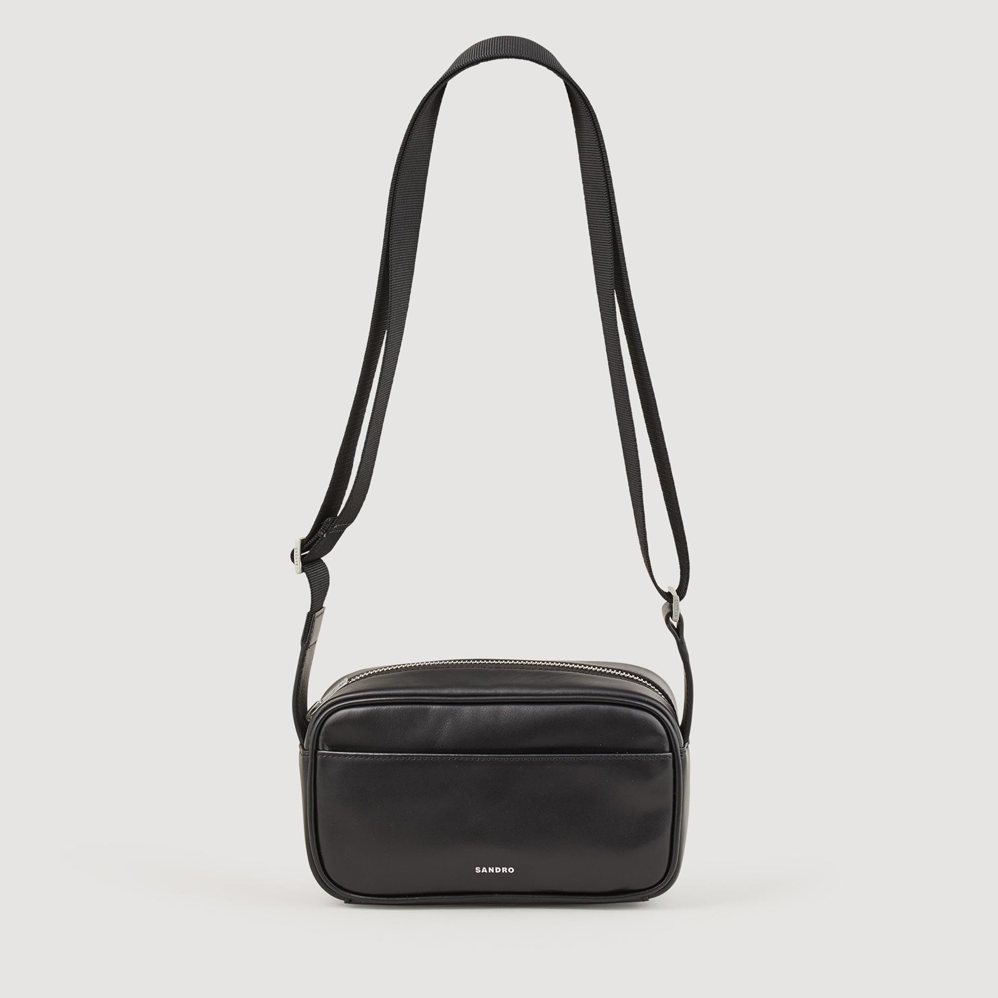 Small smooth leather bag