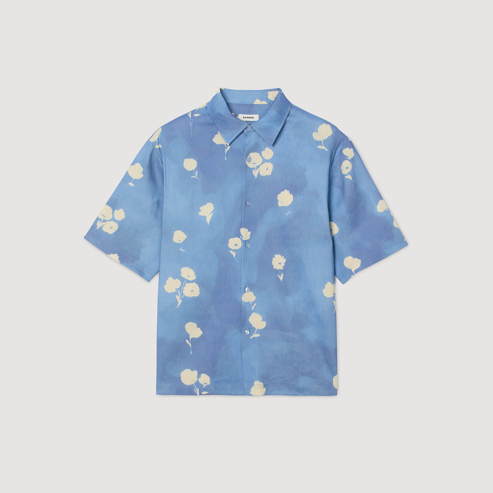 Floral motif shirt