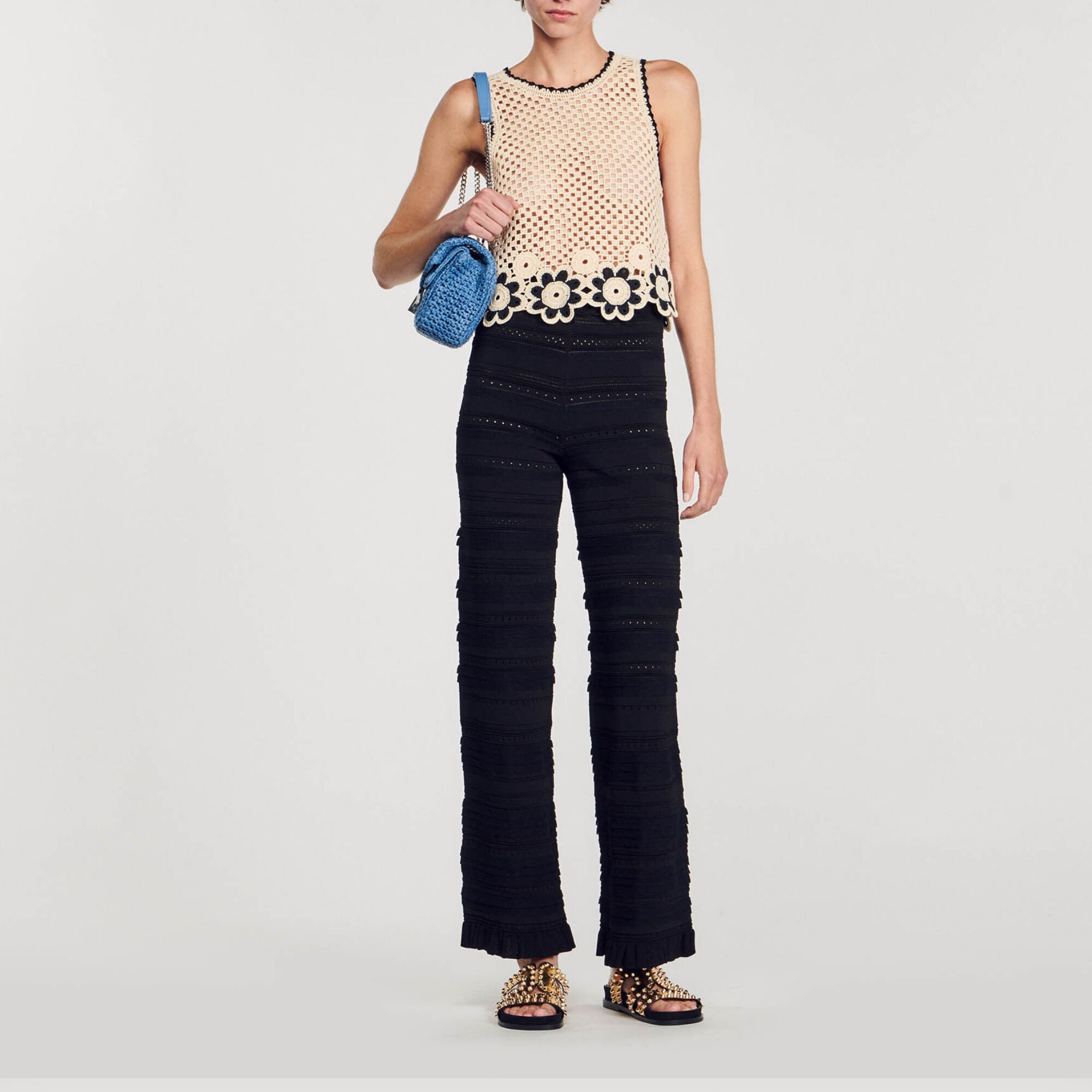 Knit trousers