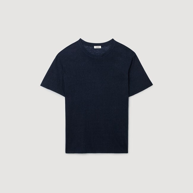 Certified linen T-shirt
