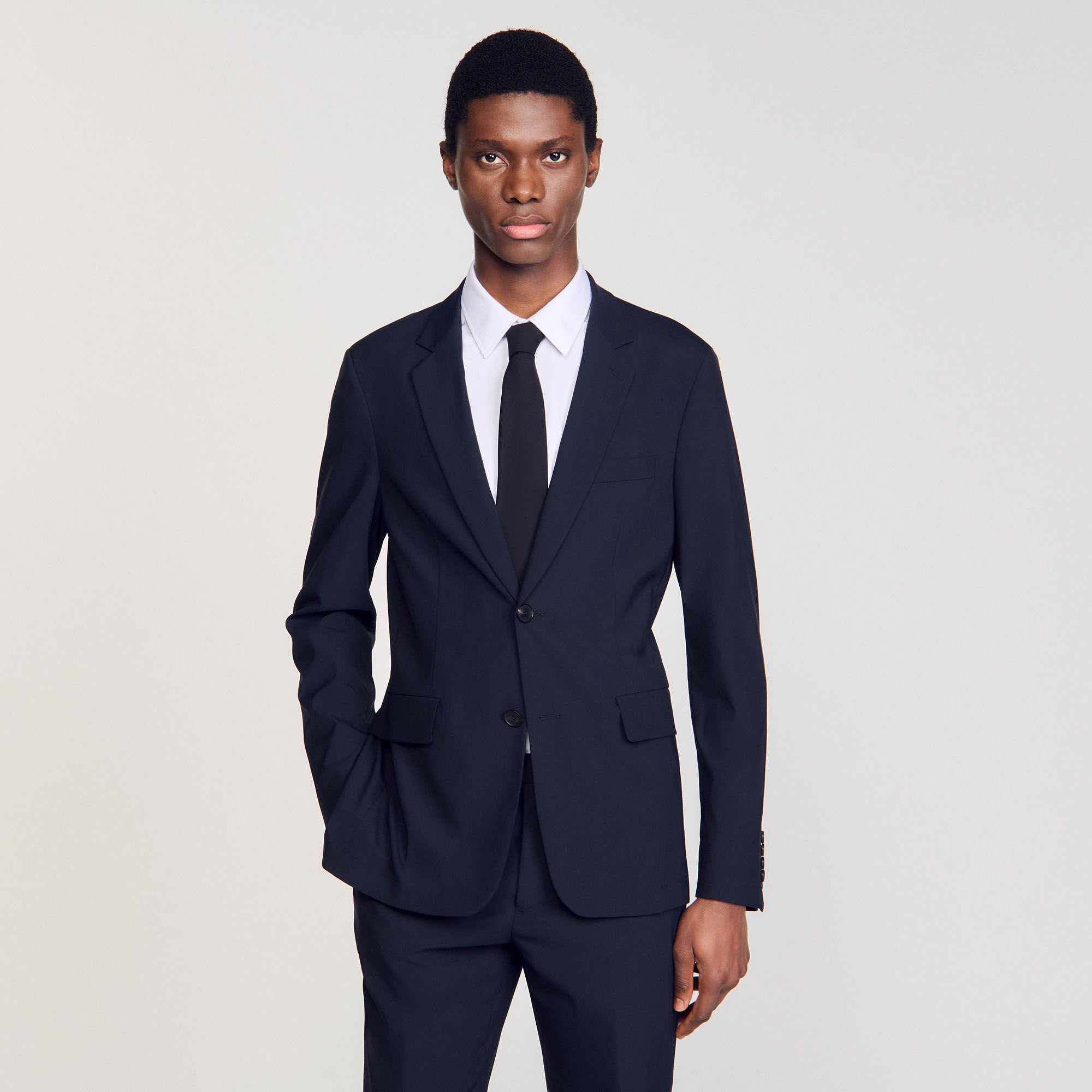 Wool suit jacket