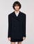 Crossed tailored jacket