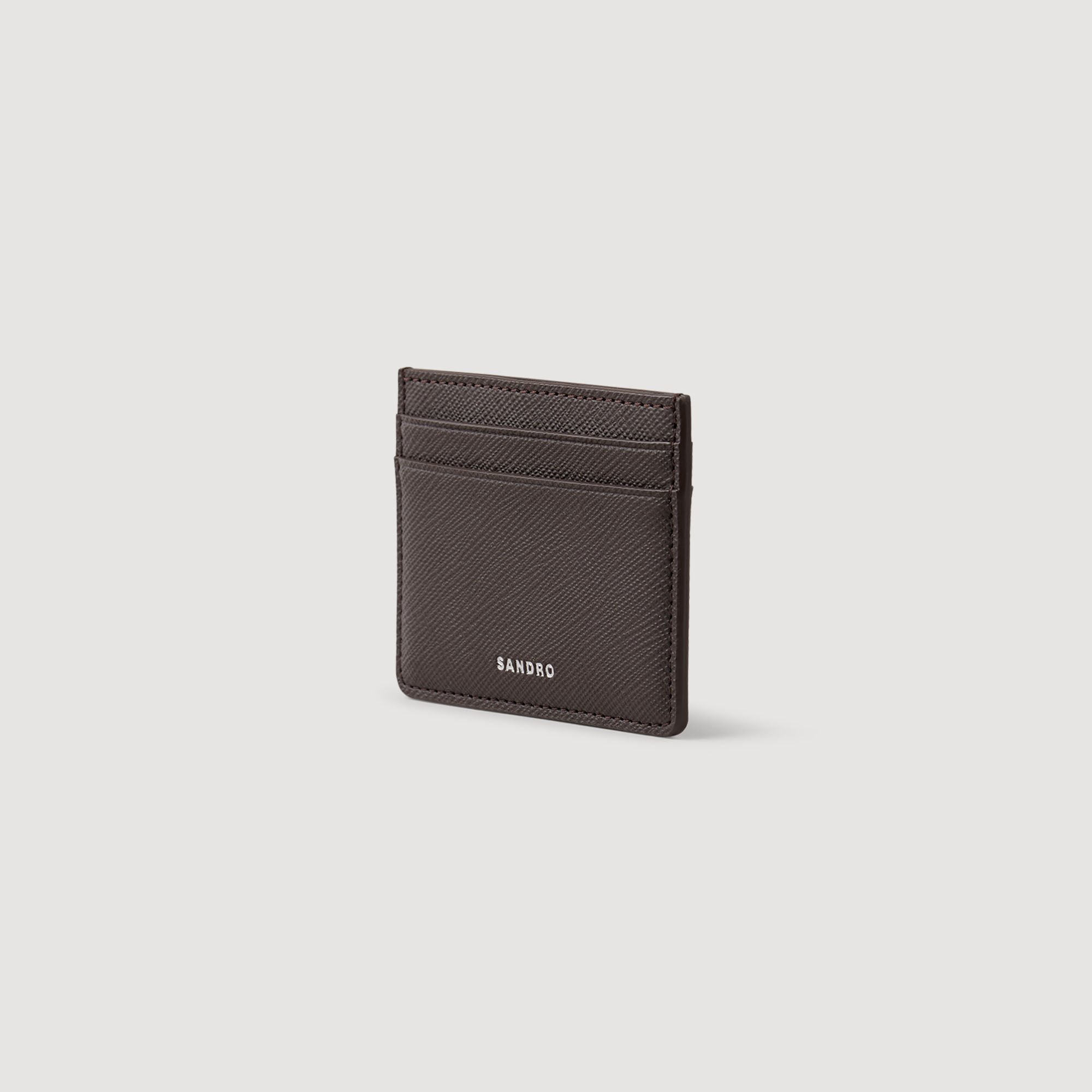 Reconstituted leather cardholder