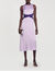 Satin-effect dress