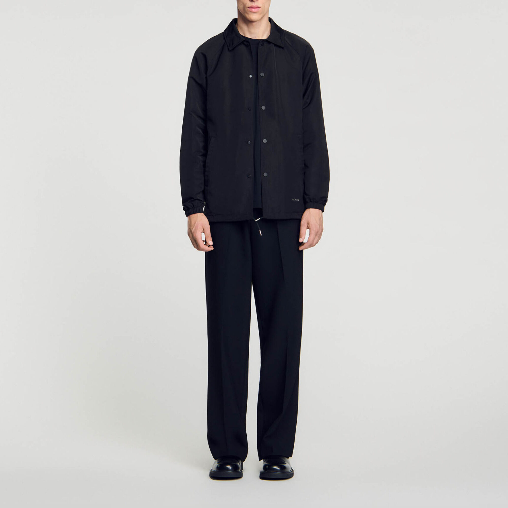 Technical fabric jacket