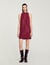 Studded diamond short dress