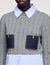 Cropped wool and cashmere sweater