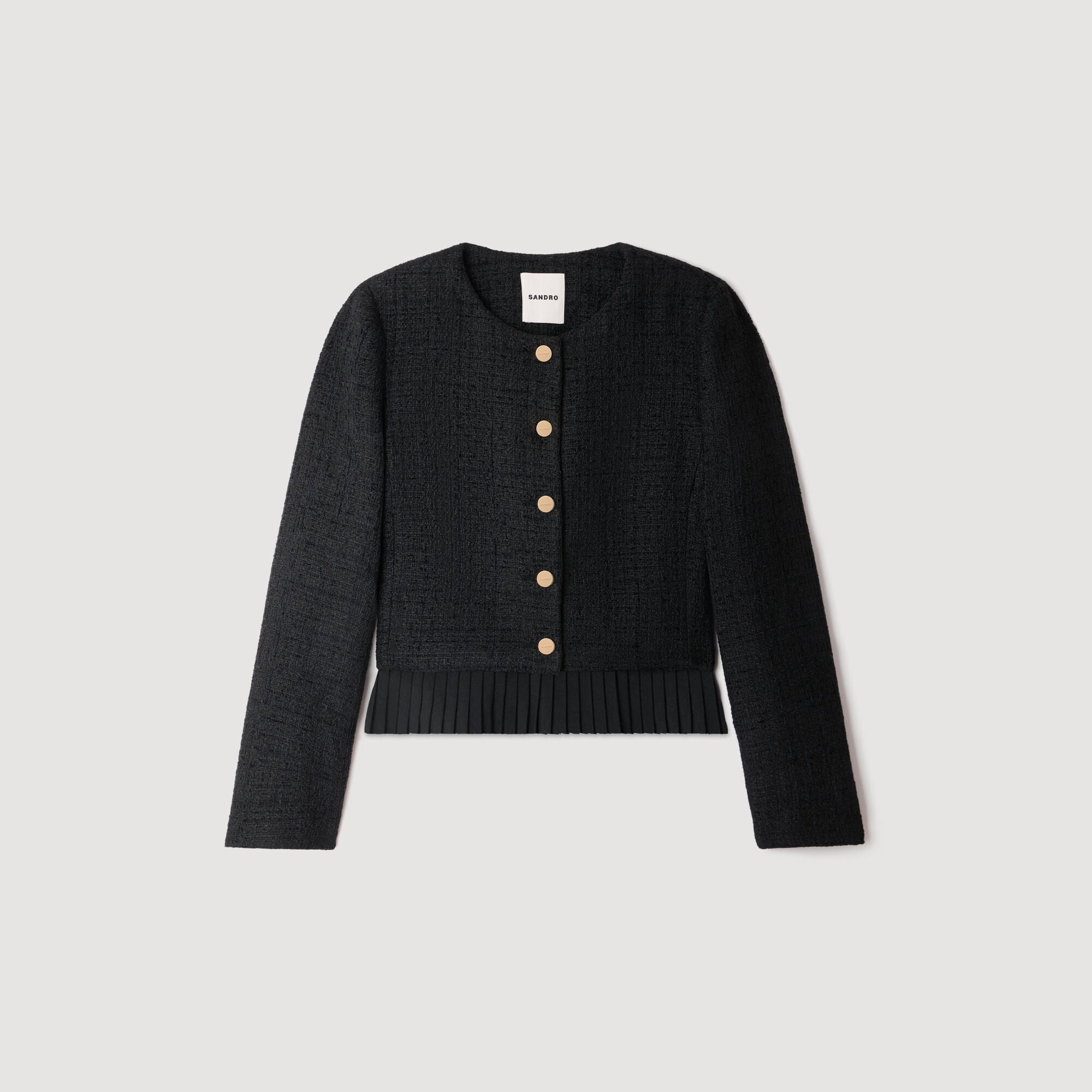 2-in-1 tweed jacket - Women | Sandro
