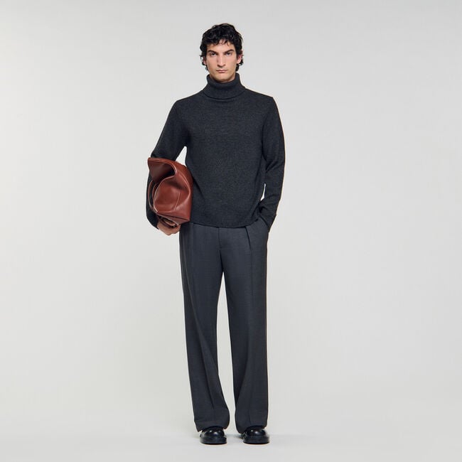 Wool and cashmere turtleneck