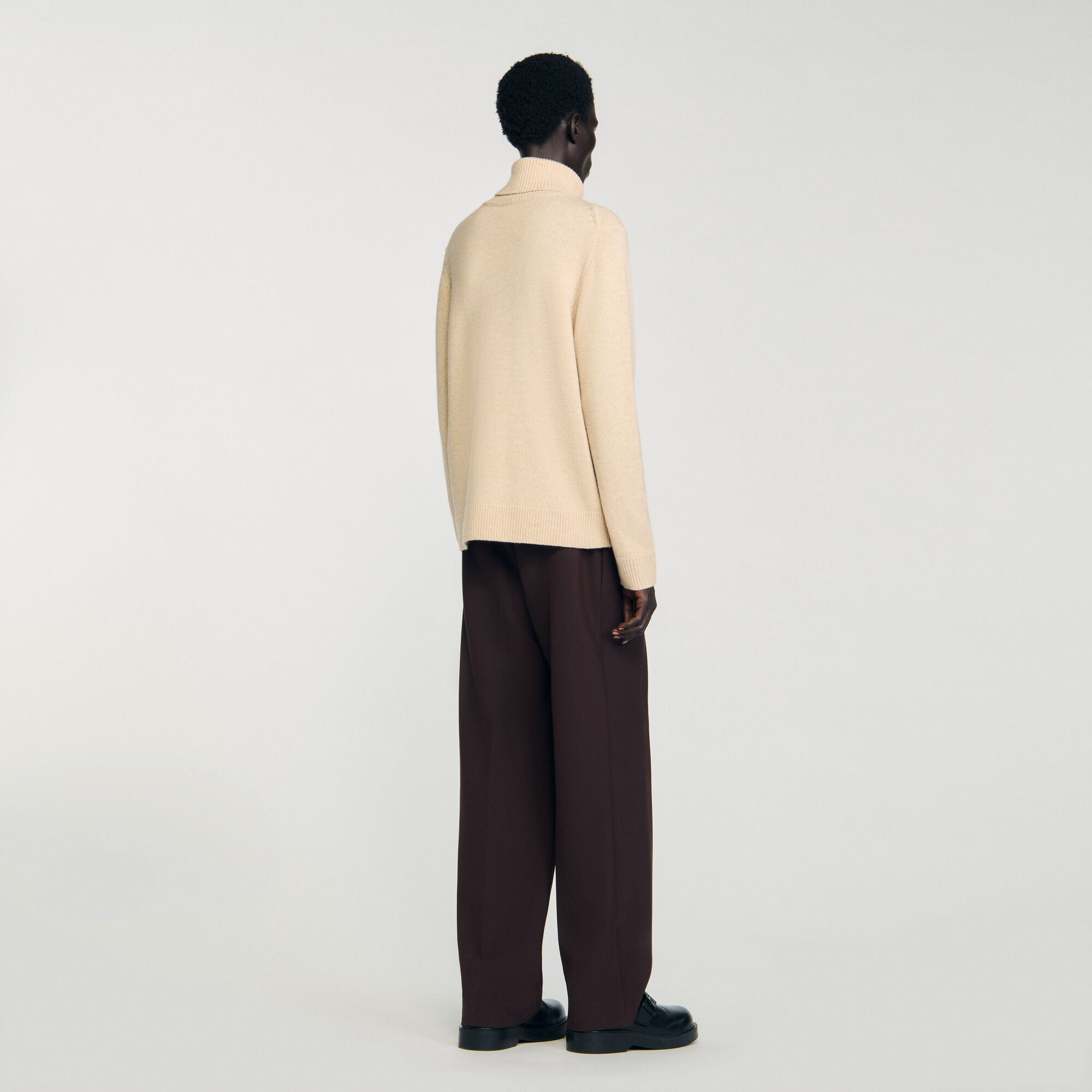 Wool and cashmere turtleneck