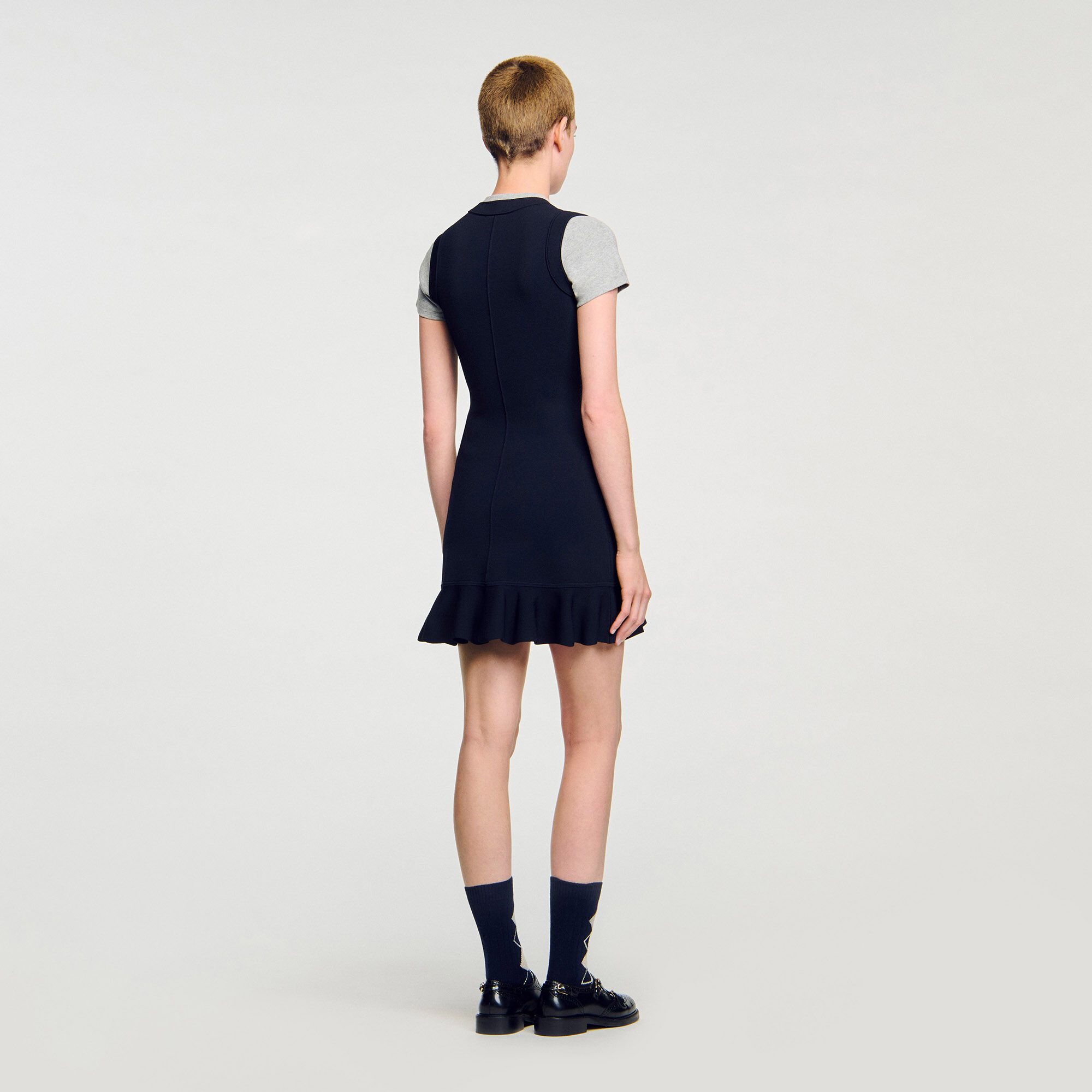 2-in-1 mini knit dress 2-in-1 mini knit dress