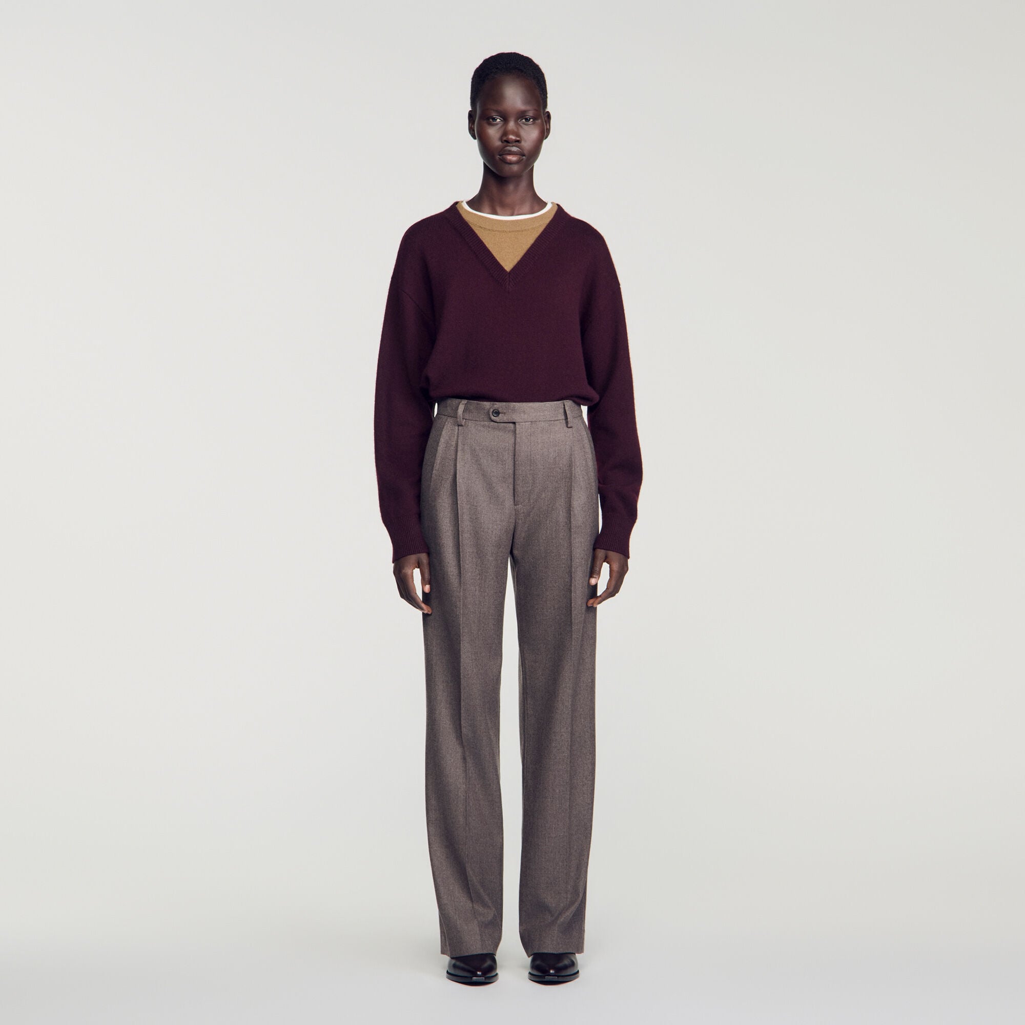 Wool suit trousers - Women | Sandro