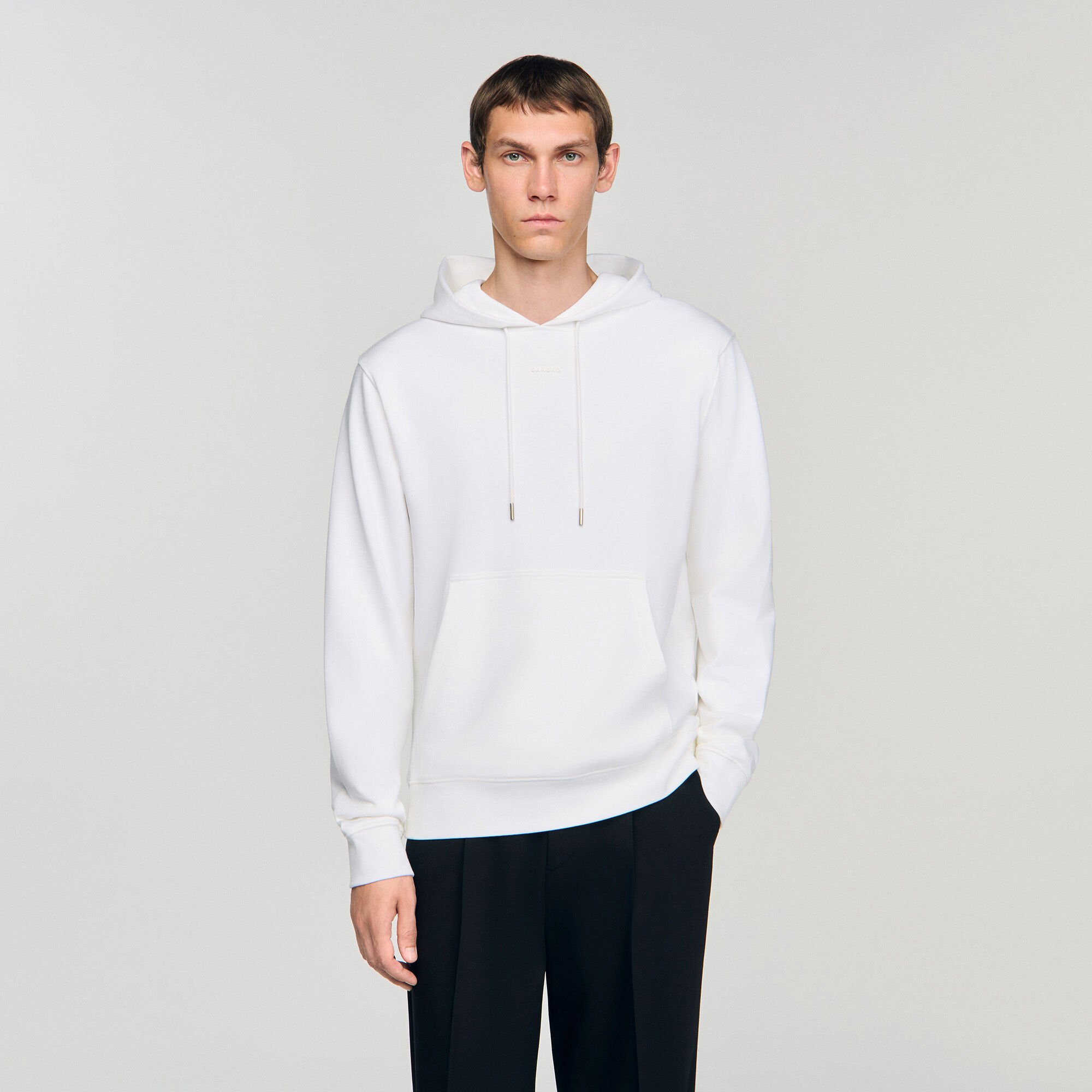 トップス sansangear BUTTON HOODIE WHITE size1 sansangear BUTTON HOODIE WHITE size1 関税/送料込☆SAN SAN