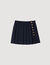 Short pleated skirt
