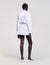 Short guipure skirt