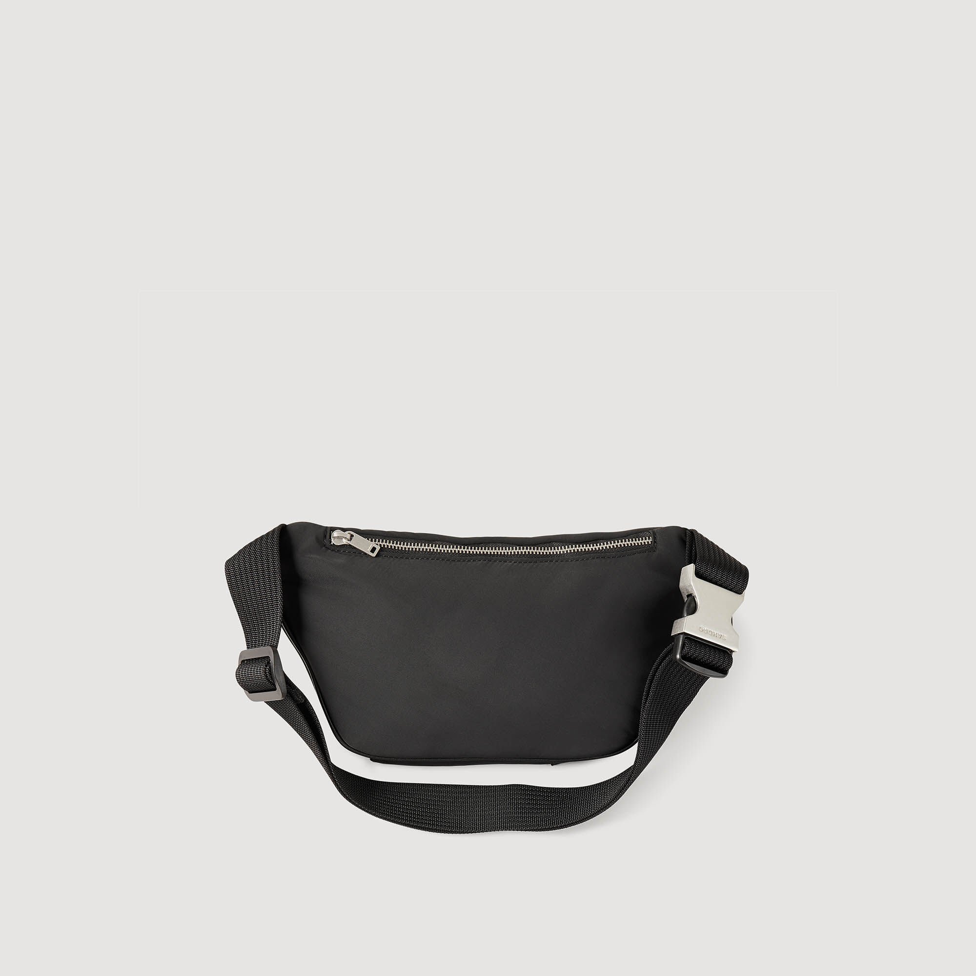 Canvas and Leather Belt Bag