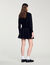 Sequinned velvet cardigan