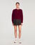 Wool and cashmere button sweater
