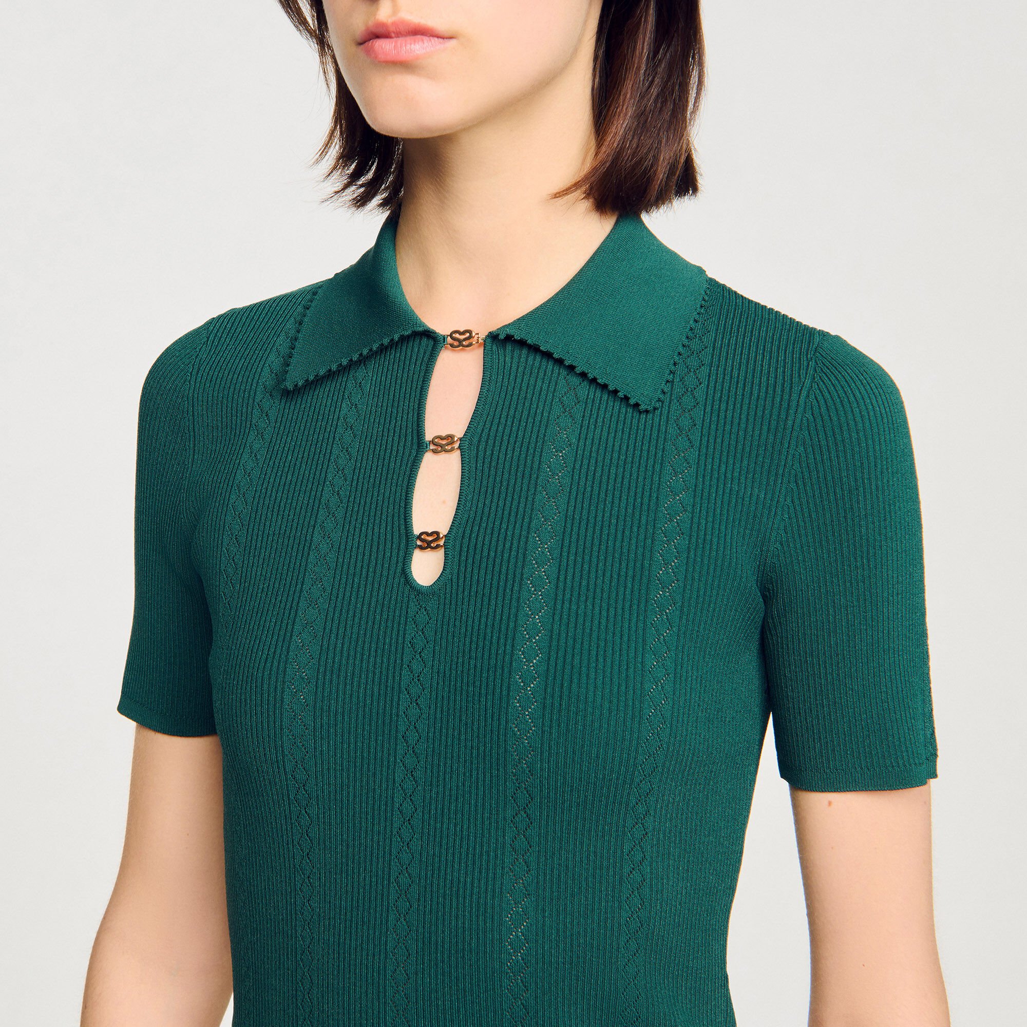 Polo sweater