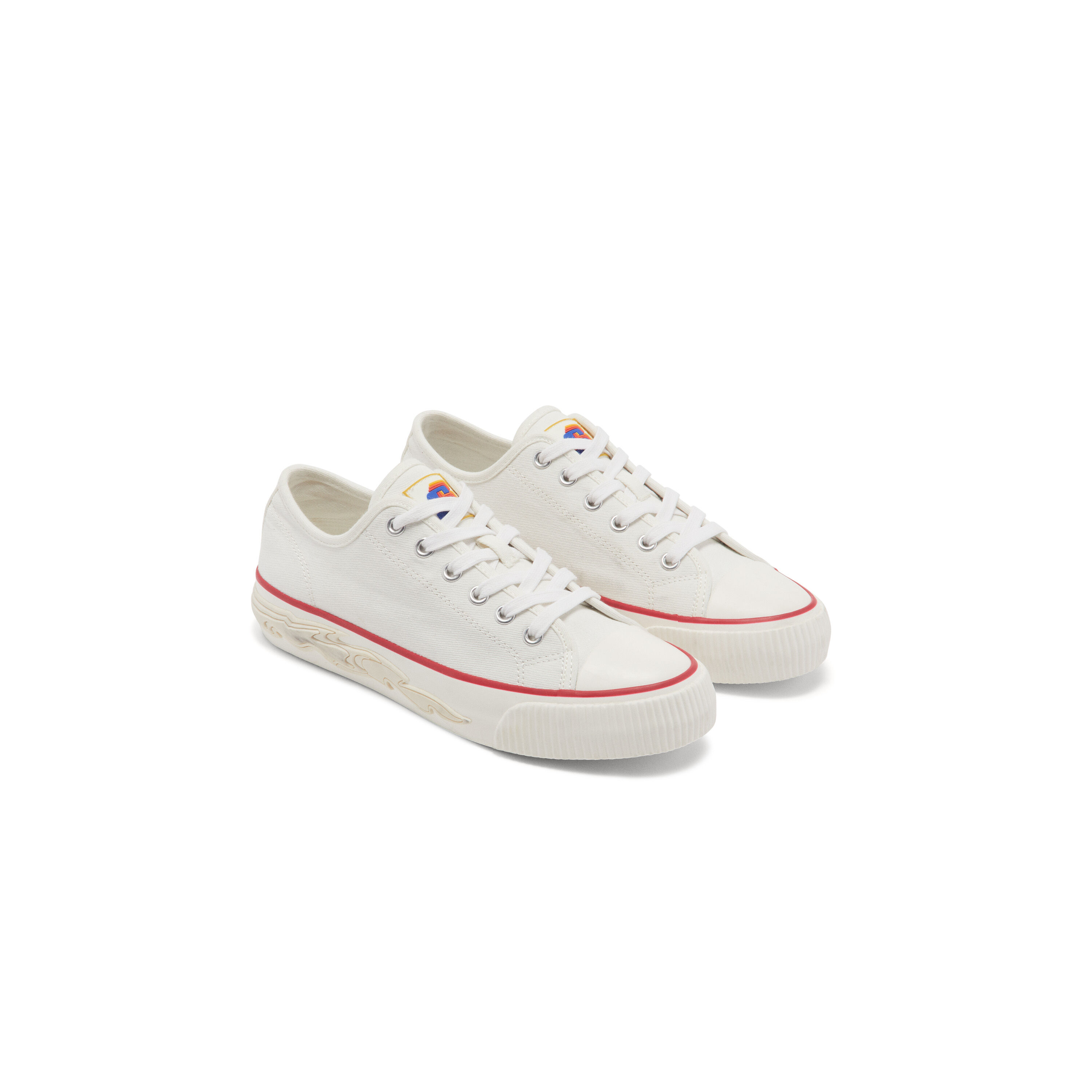 Sandro sneakers with flames on the sole sales