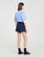 Tailored pleated shorts