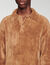 Terry knit polo shirt