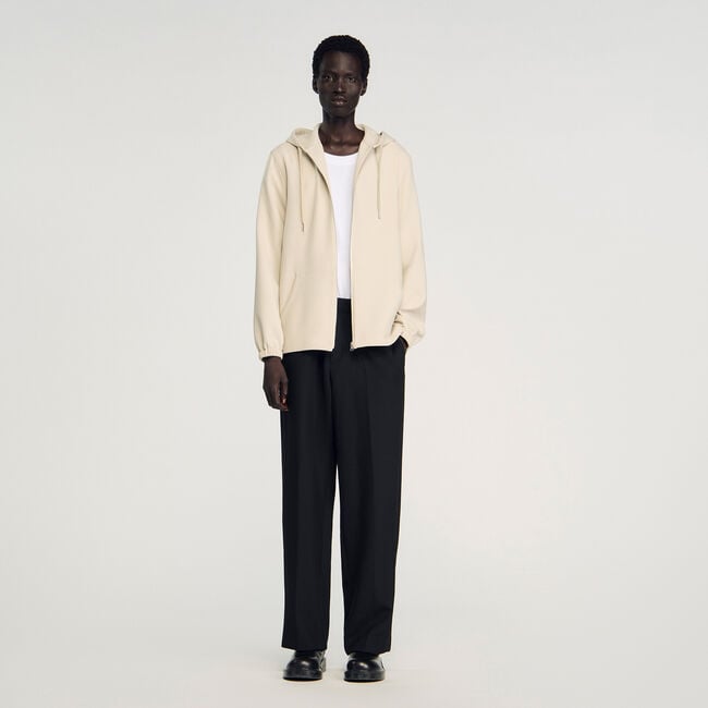 Hooded shirt