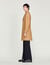 Wool and cashmere coat