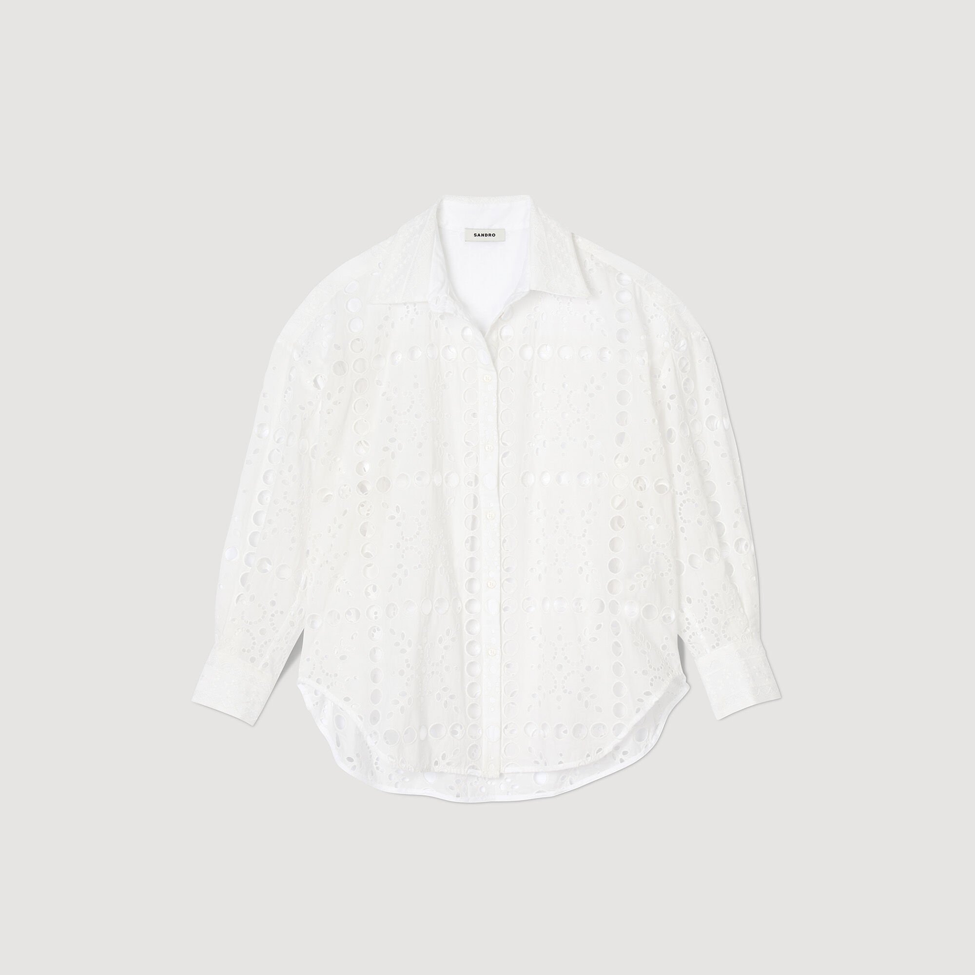Broderie anglaise shirt 
